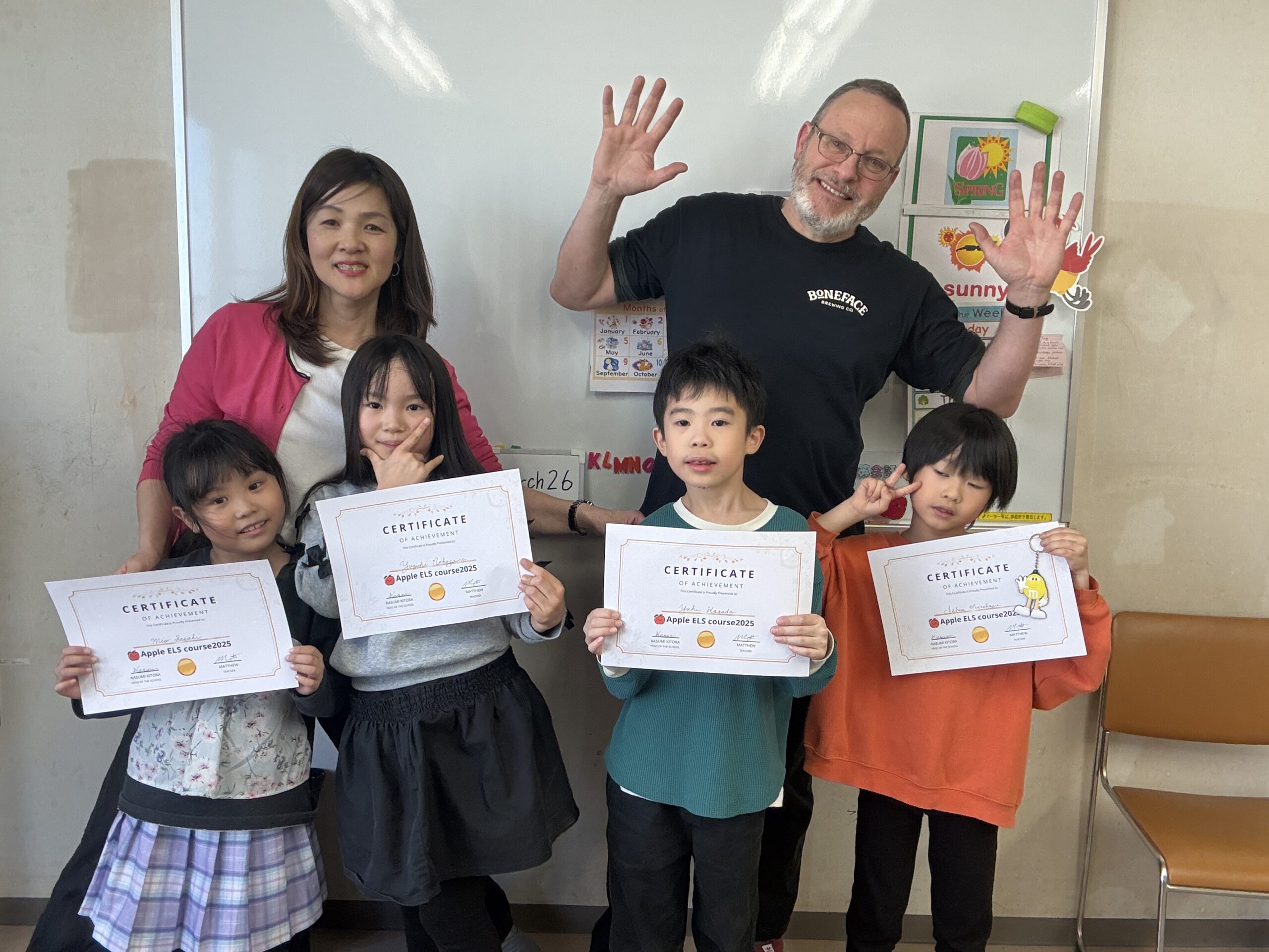 新学期スタート🌸えいごのレッスンを楽しもう！